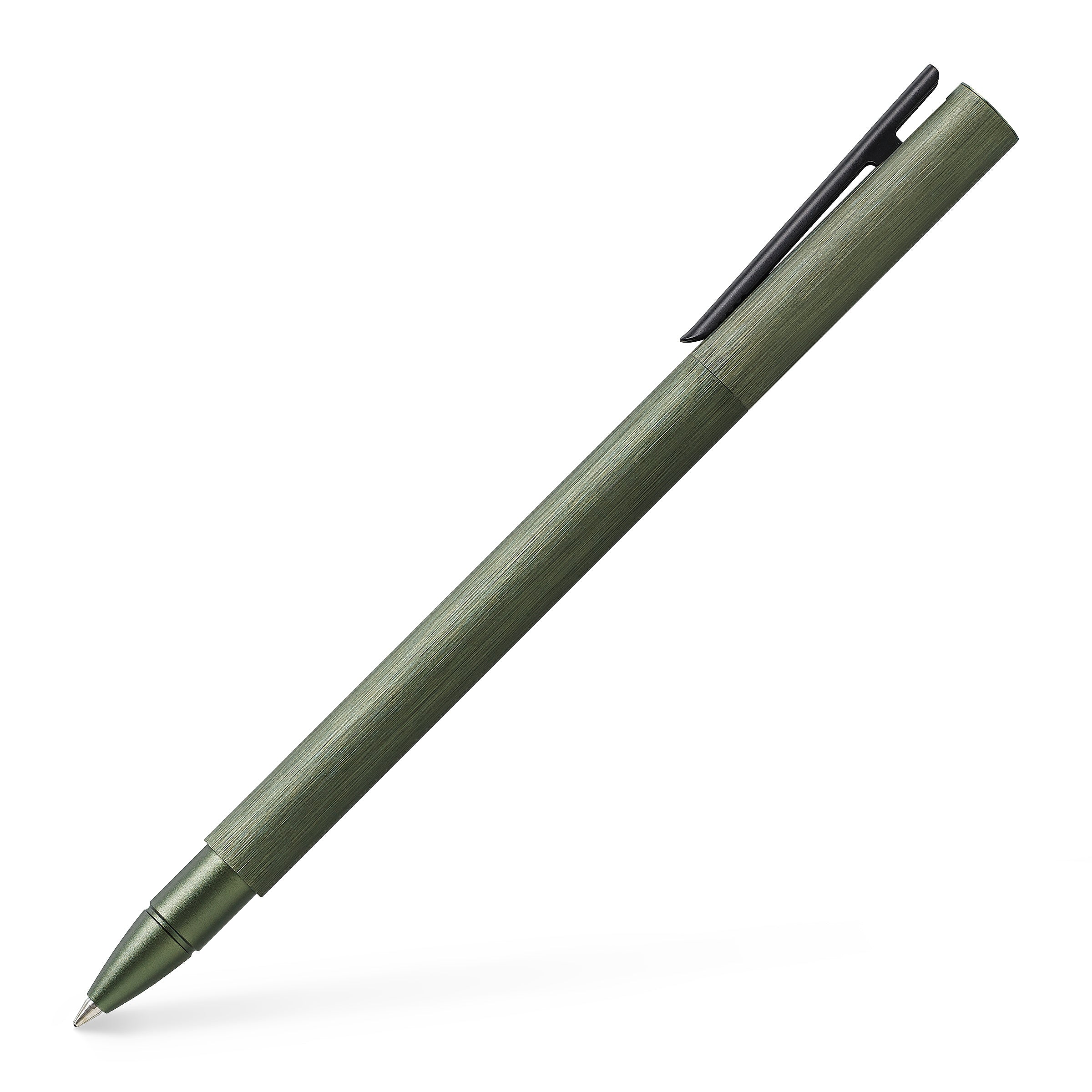 Faber-Castell Rollerball Pen Neo Slim Aluminium Olijfgroen