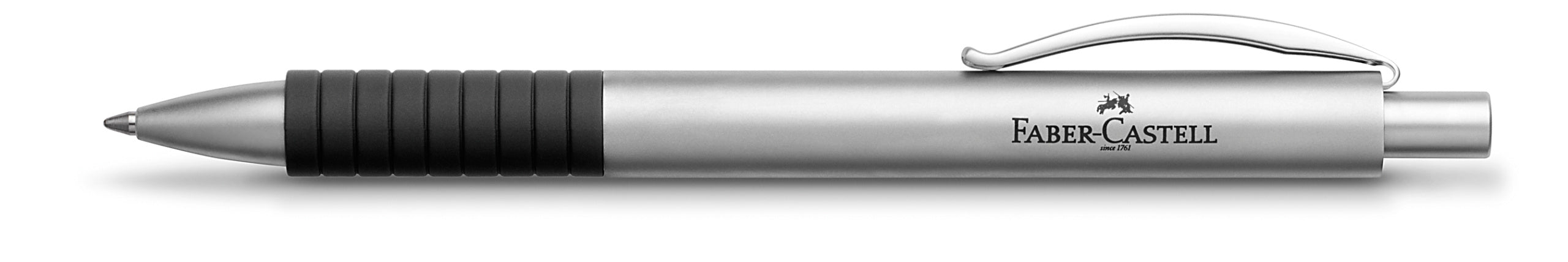 Faber-Castell Kugelschreiber Essentio Matt Silber Metall