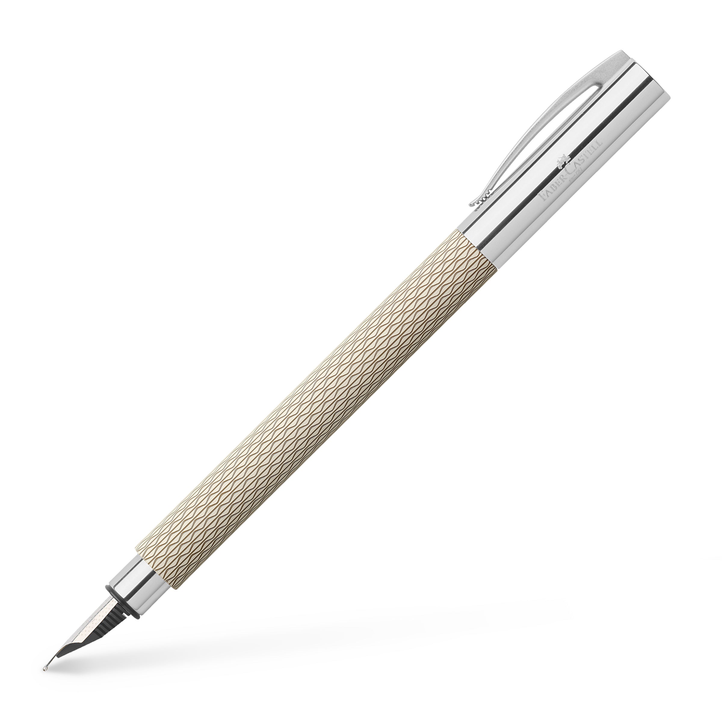 Faber-Castell Fountain Pen Ambition OpArt White Sand