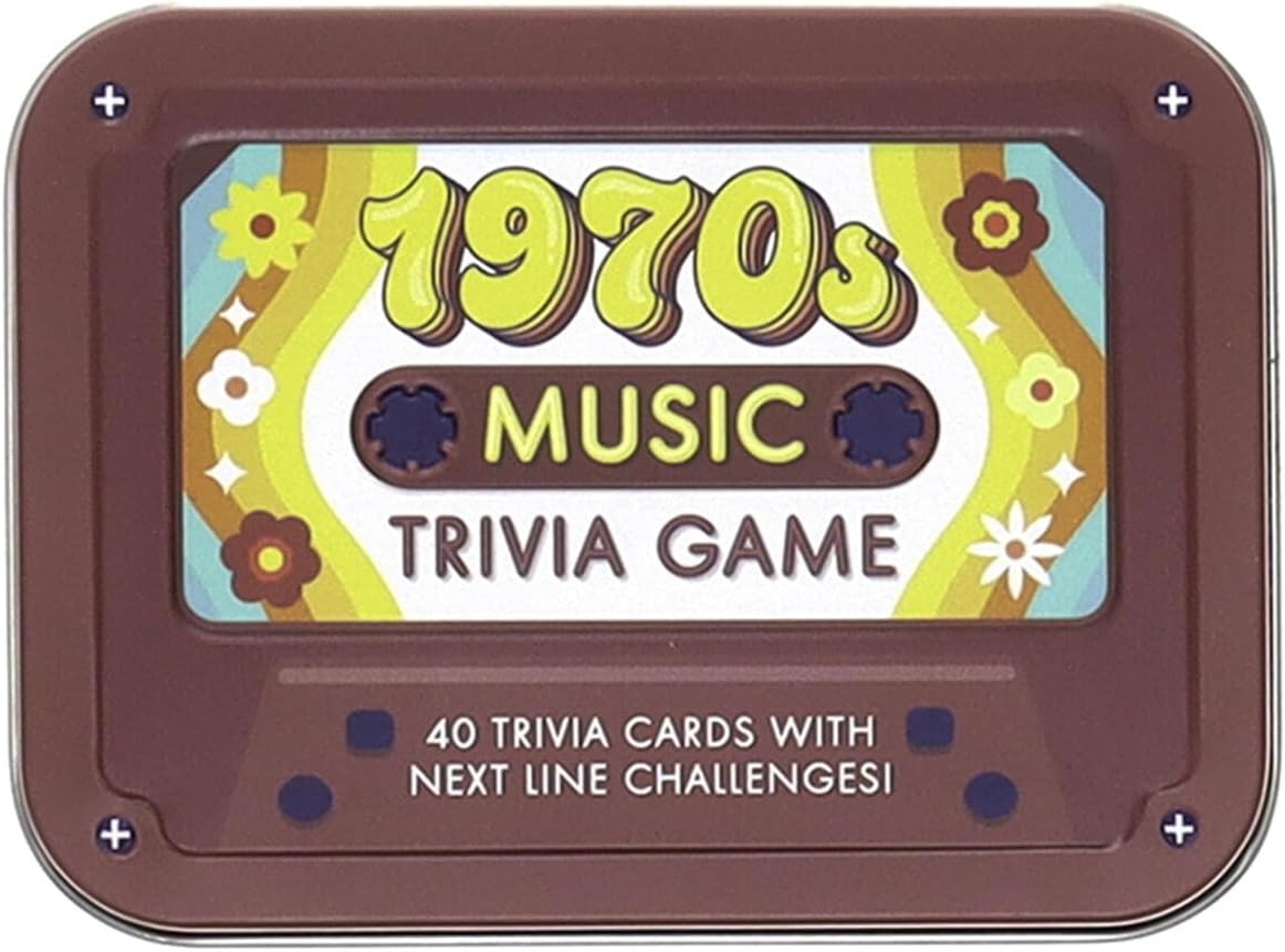 1970's Music Trivia Game - Englisch