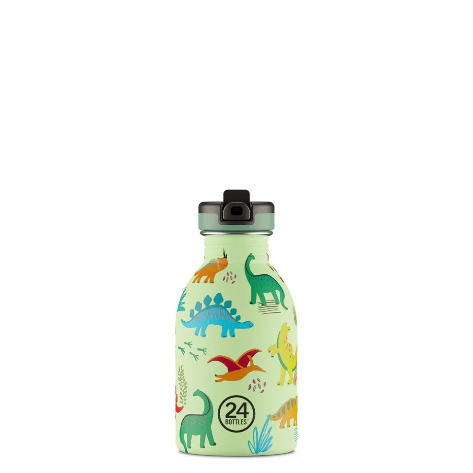 24 Bottles Urban Bottle Kids 250ml Jurassic Friends