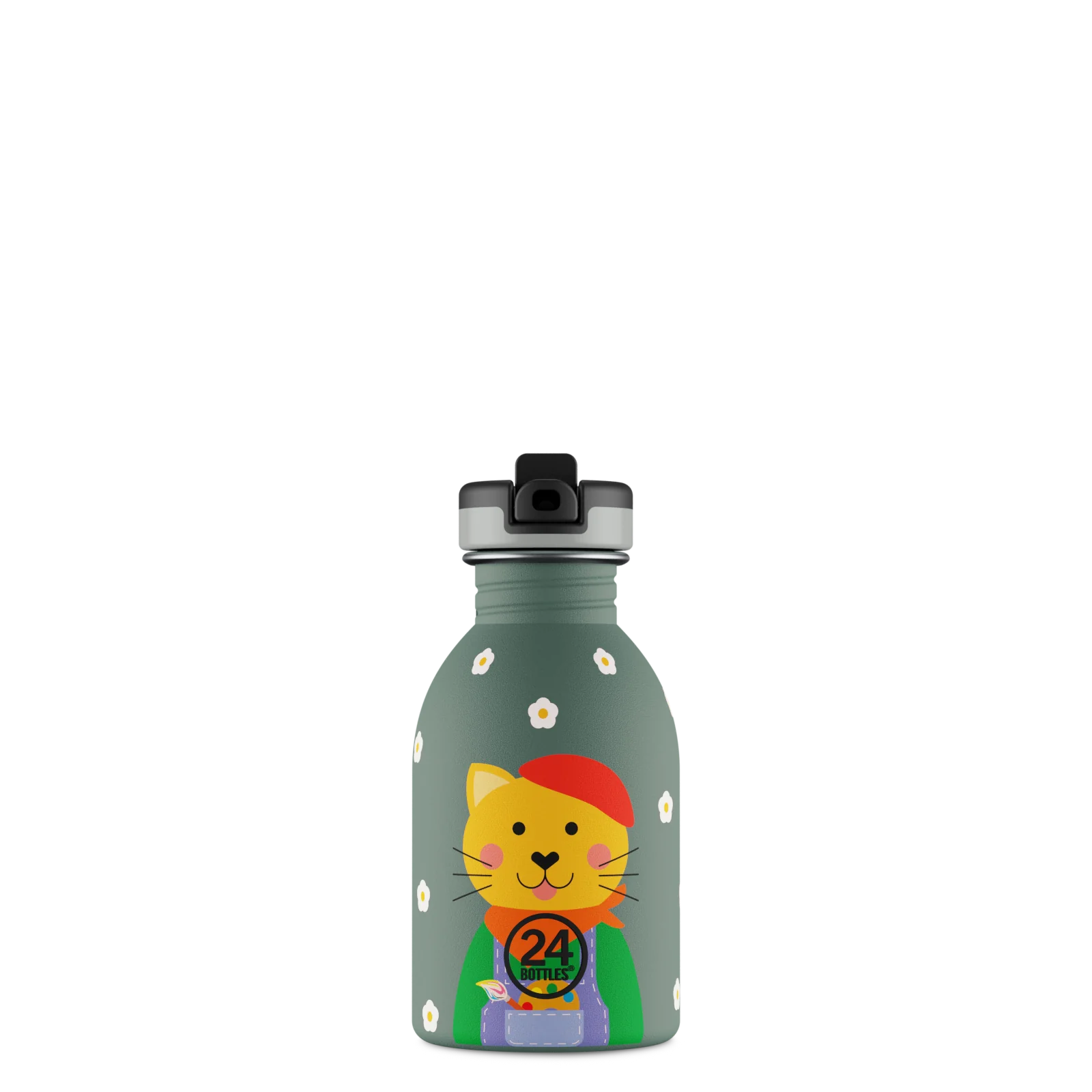 24 Bottles Urban Bottle Kids 250ml Smart Cat