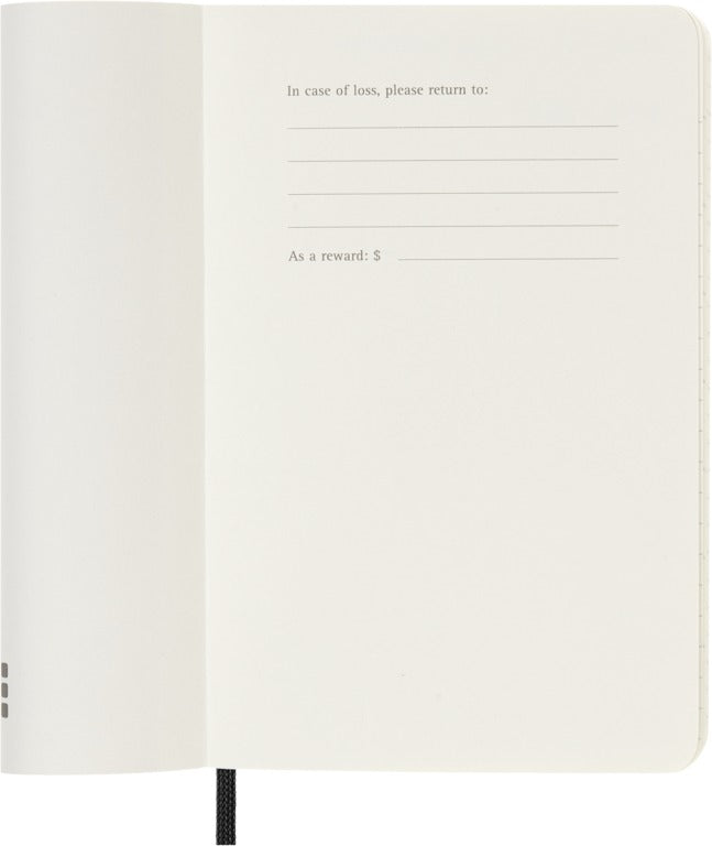 Moleskine 2024 agenda softcover pocket week op 2 pagina's