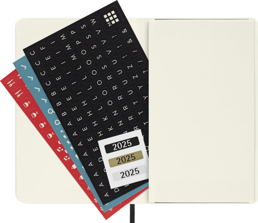 Moleskine 2024 agenda softcover pocket week op 2 pagina's