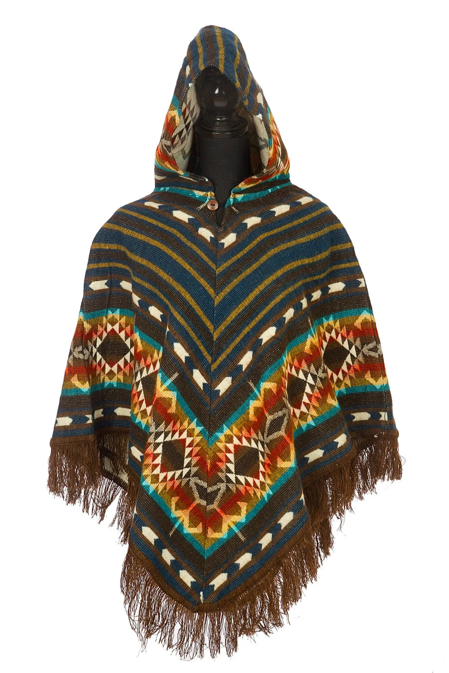 Alpaca Poncho Bruin