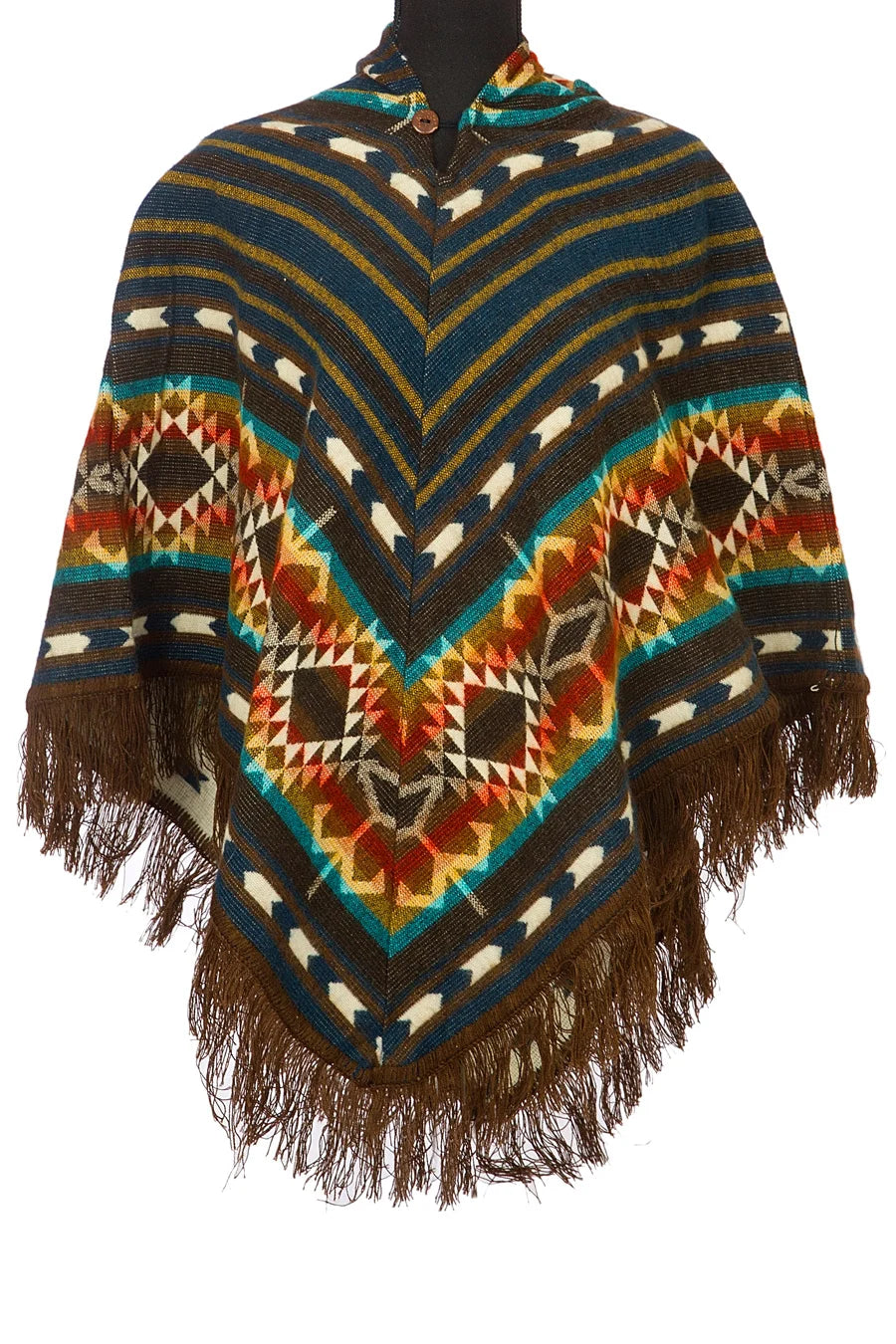 Alpaca Poncho Bruin