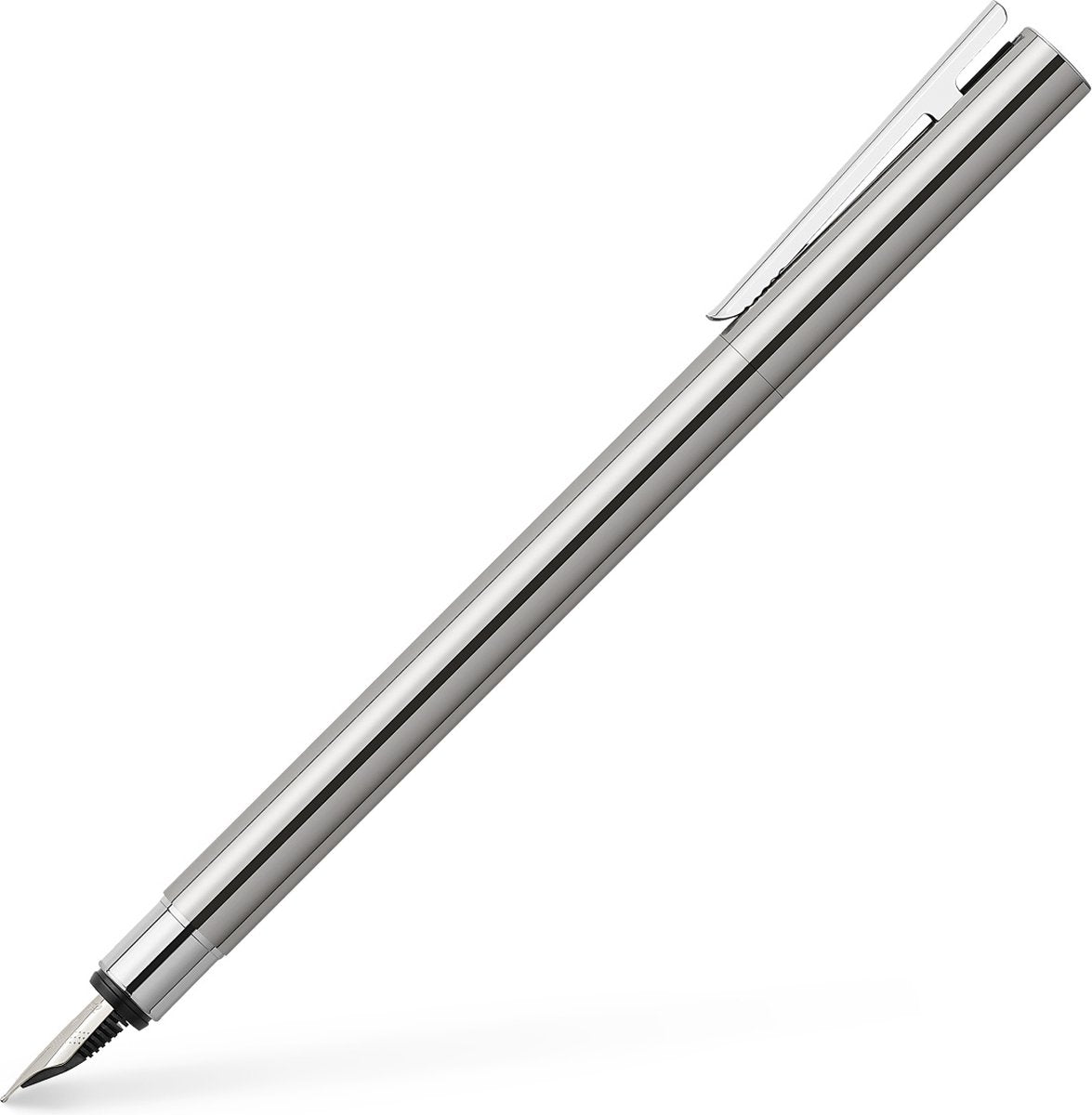 Faber-Castell Fountain Pen Neo Slim Shiny Stainless Steel