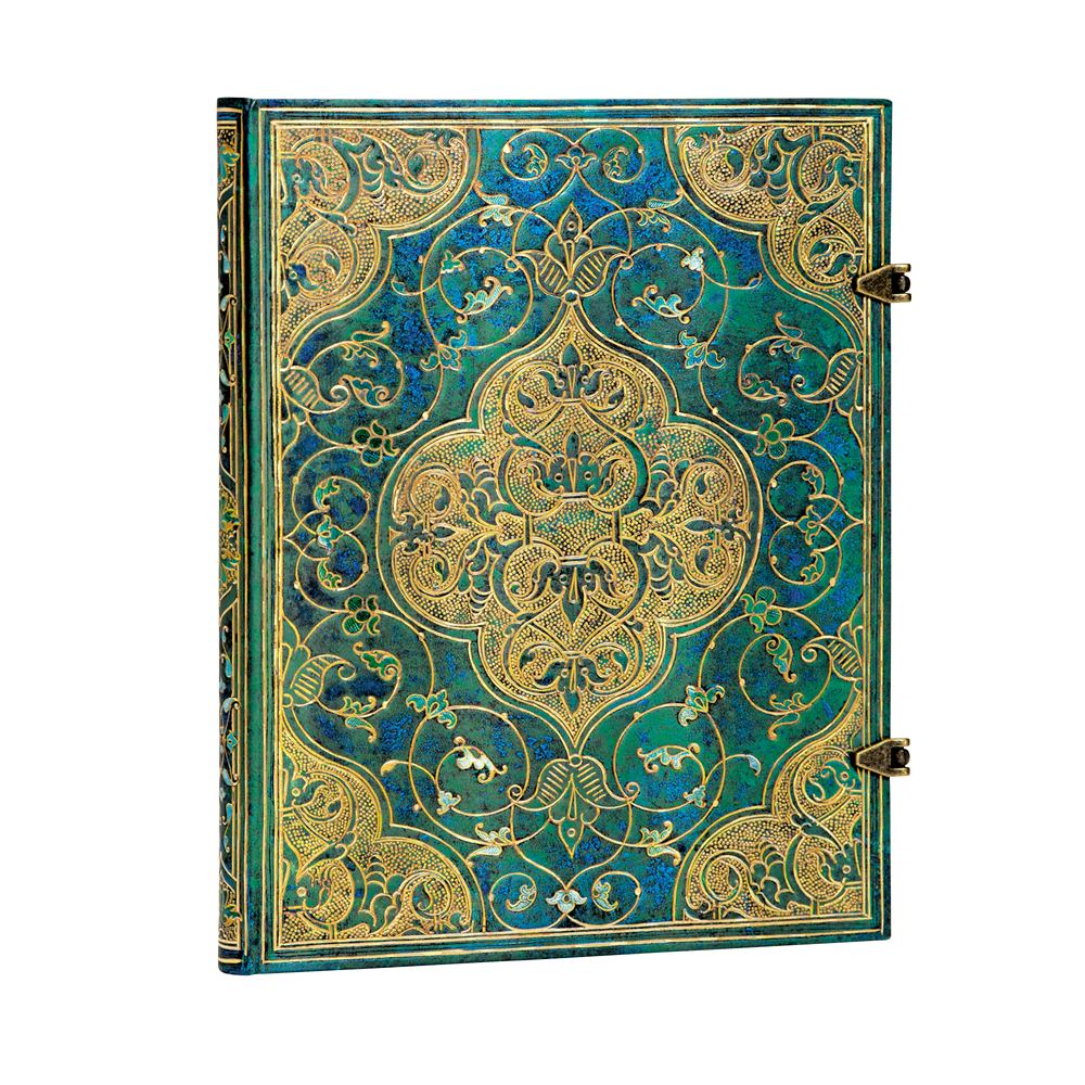 Paperblanks Notizbuch Hardcover Ultra Türkis Chronicles Liniert