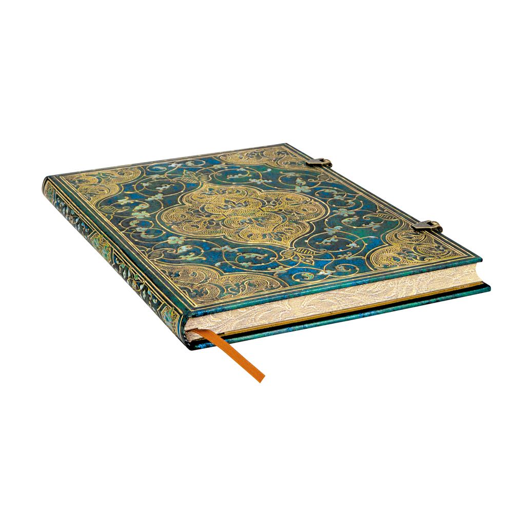 Paperblanks Notizbuch Hardcover Ultra Türkis Chronicles Liniert