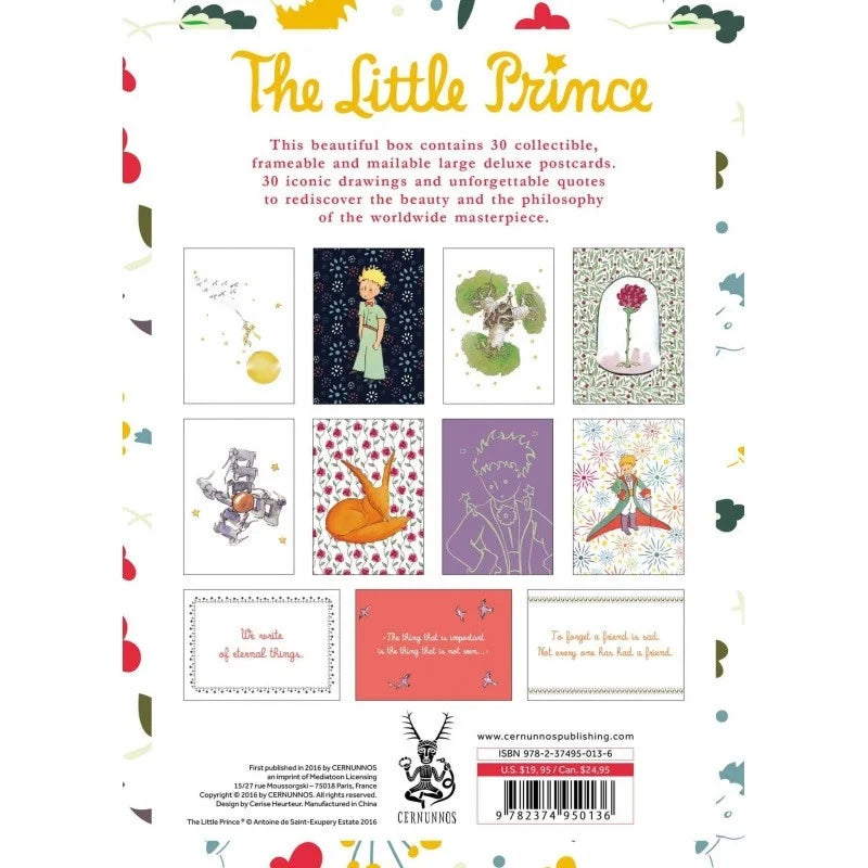 Postcards Set The Little Prince