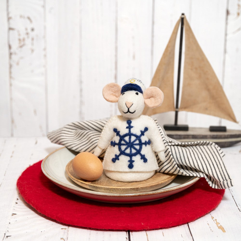 Felt Stuffed Toy/Egg Warmer - Captain