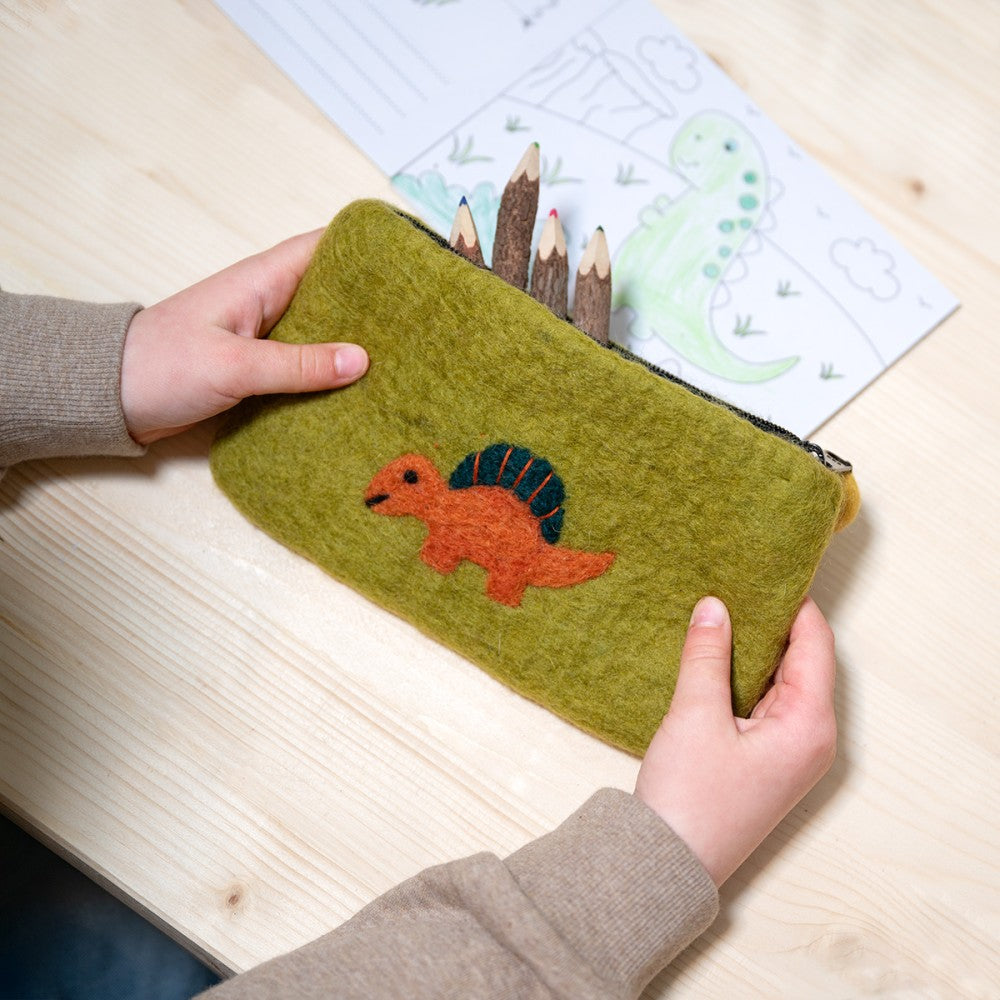 Felt Pen Pouch Handmade