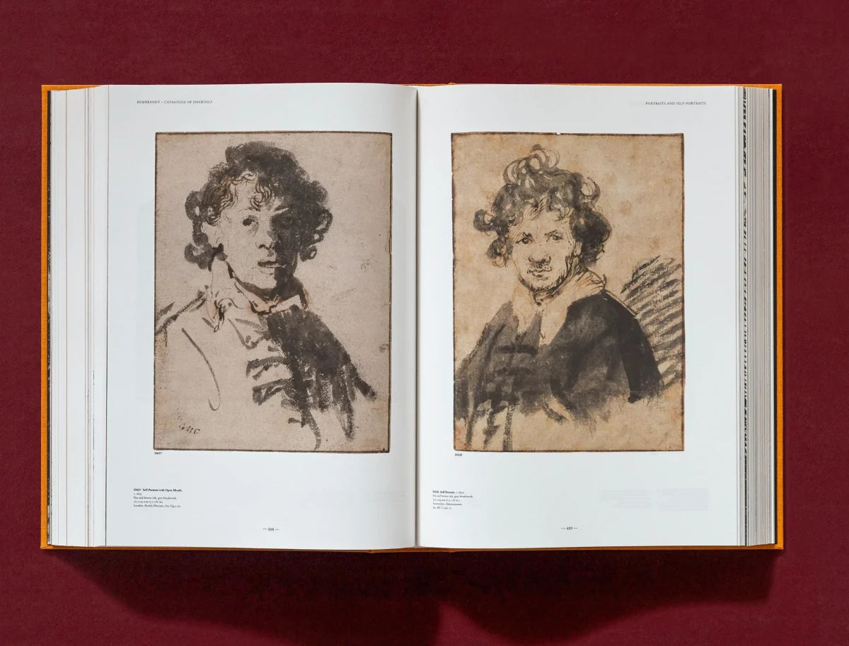 Boek Rembrandt's Complete Tekeningen en Etsen NL