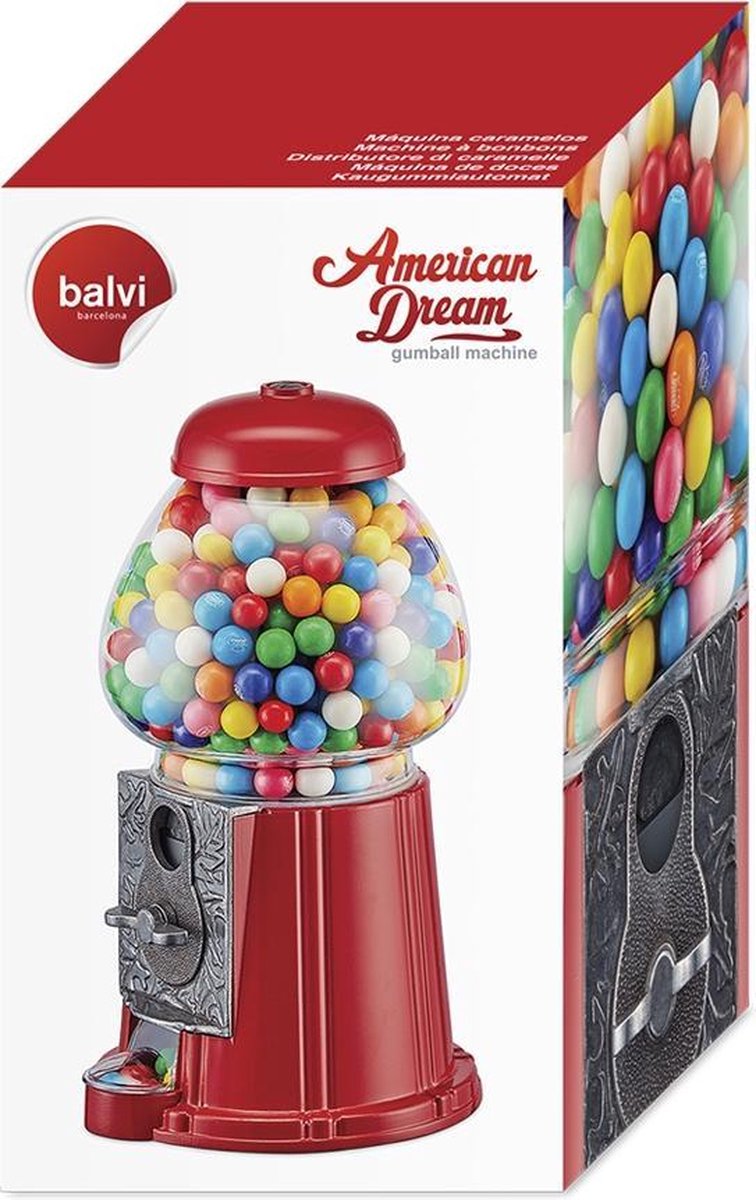 Gumball Machine American Dream Red